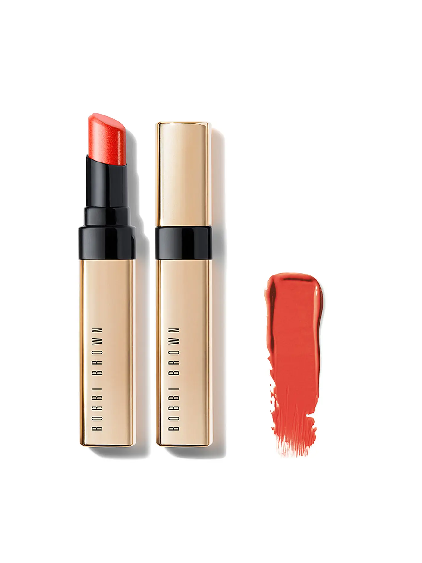 BOBBI BROWN | Lippenstift - Luxe Shine Intense Lipstick (01 Bare Truth) | rot
